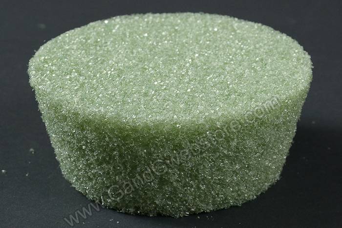 3.75&quot; X 3&quot; X 2&quot; Styrofoam Taper Pot Insert Green Pkg/12