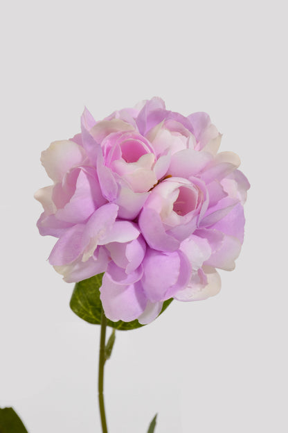 32" Silk Snow Balls Spray Lavender