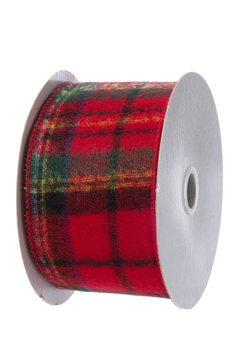 2.5" X 10y Wired Flannel Plaid