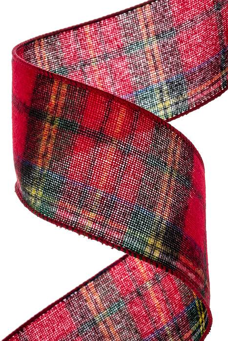 2.5" X 10y Wired Flannel Plaid