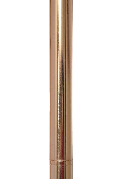 36&quot; x 10&quot; Metal Pillar Stand Gold