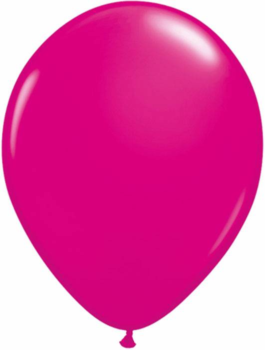 11" Fashion Latex Balloon Wild Berry Pkg/100