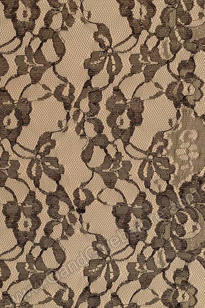 9" X 10yds Lace Ribbon Black