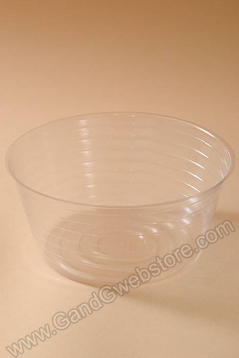 8&quot; Plastic Deep Liners Pkg/12