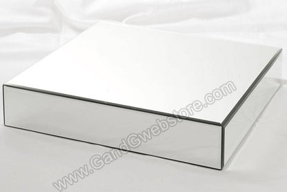 24" X 24" X 4" Glass Mirror Stand Box
