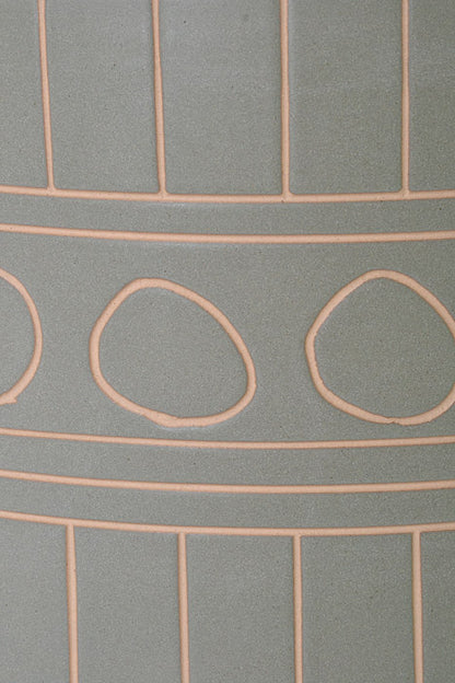 12" X 10.75" Yona Pot (Light Green)