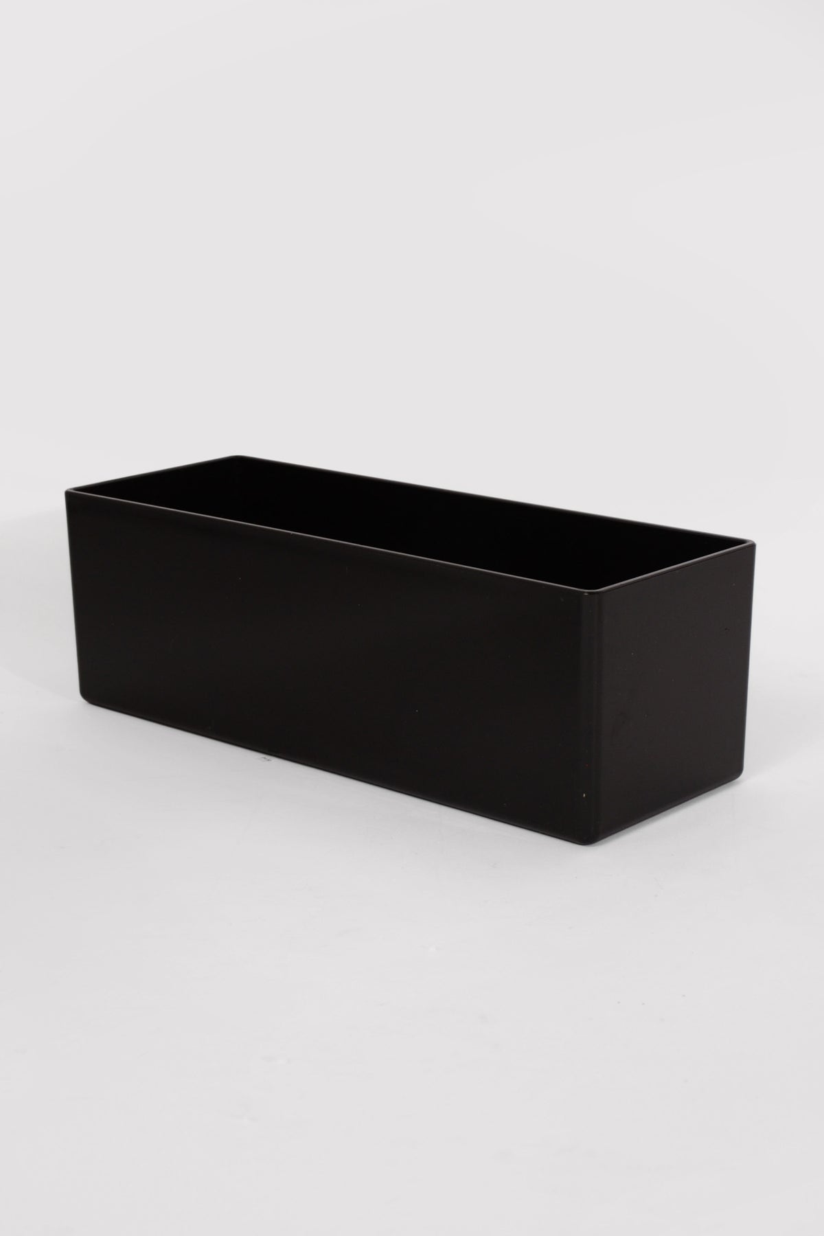 4.5" X 10" X 4" Rectangular Vase Black