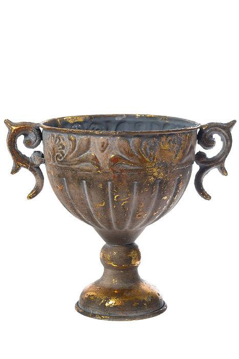 5" X 6" Metal Trophy Urn Gold