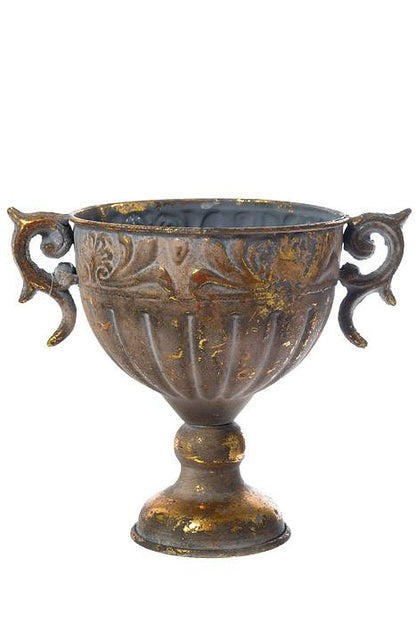 5" X 6" Metal Trophy Urn Gold