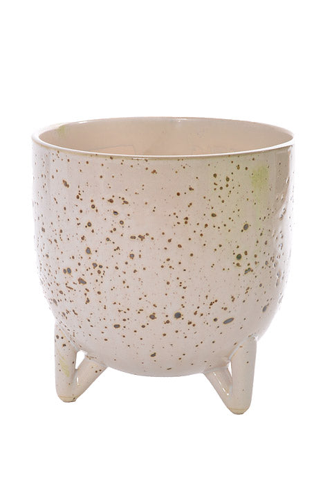 6.75" x 6.5" Reid Pot (Cream)