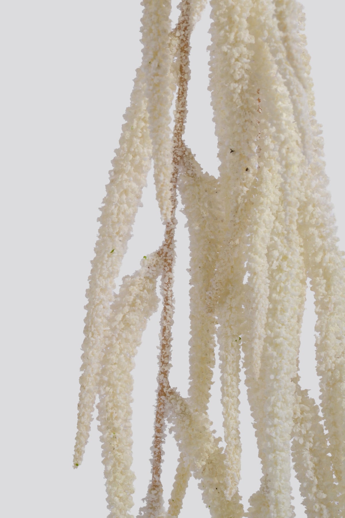 41.75" Artificial Amaranthus Hanging Spray White