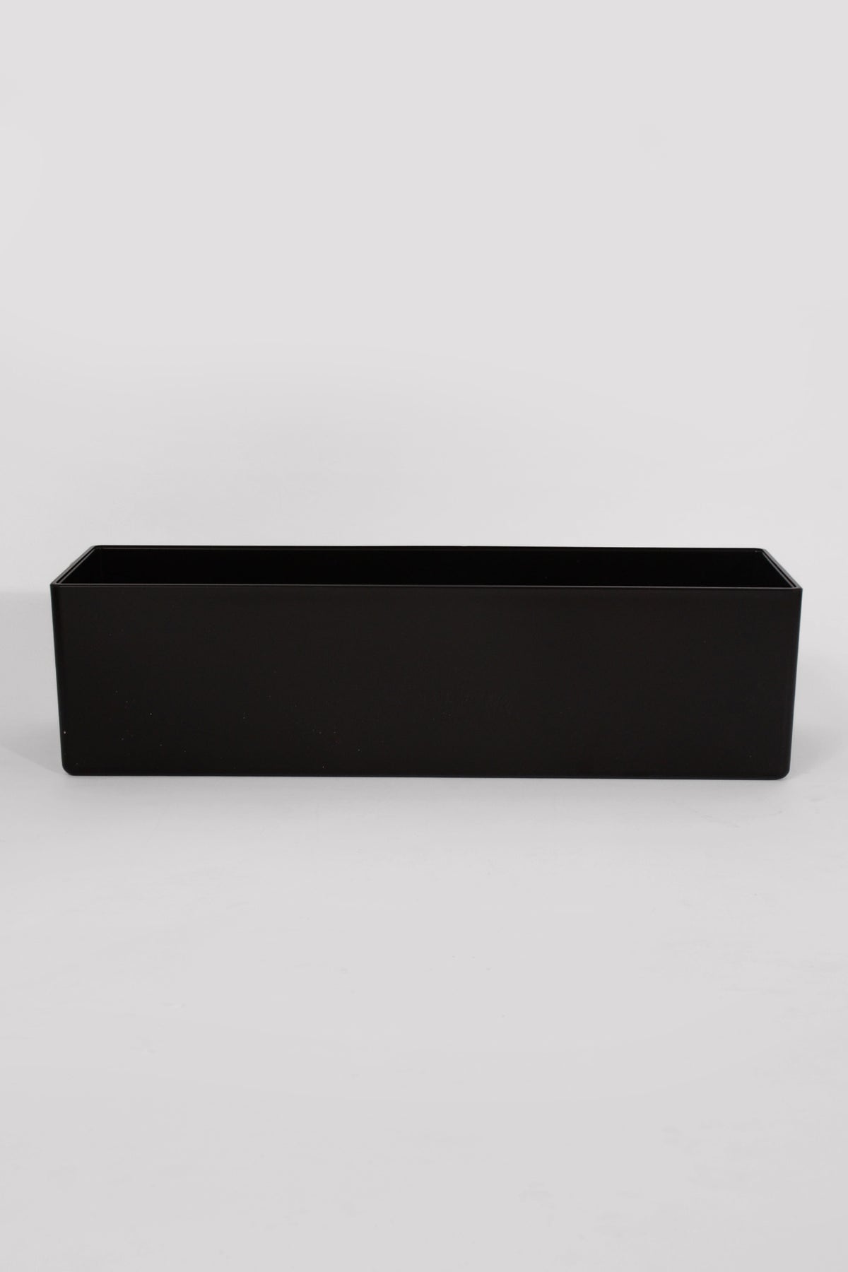 4.5" X 15" X 4" Rectangular Vases Black