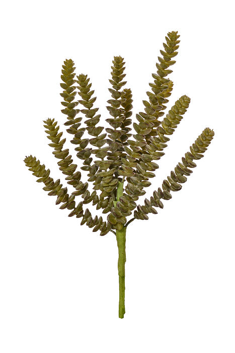 14" Real Touch Donkey Tail Pick Green/Gray