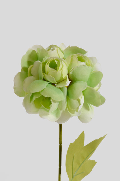 32" Silk Snow Balls Spray Green