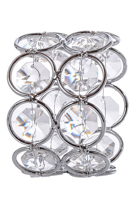 Napkin Ring Silver Pkg/5