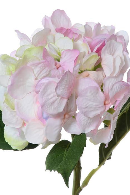 28" Silk Hydrangea Spray Pink