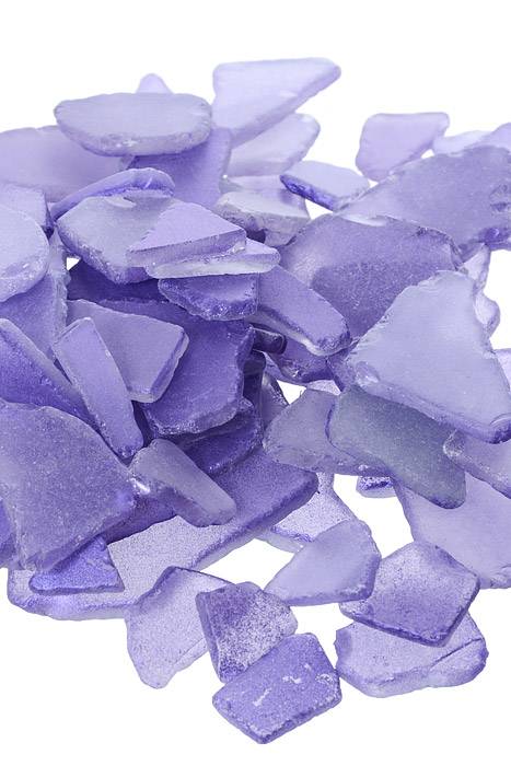 Painted Sea Glass Pkg/5lb Purple