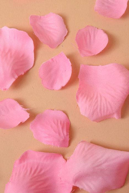 Silk Rose Petals Pink Pkg/500