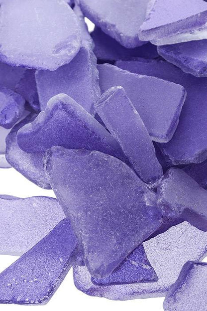 Painted Sea Glass Pkg/5lb Purple