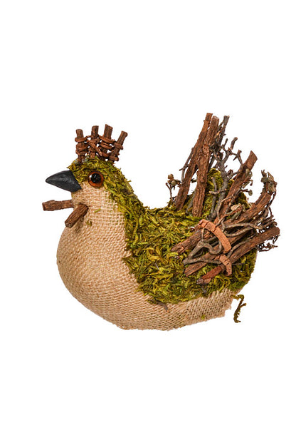 5" Moss Hen Natural/Green