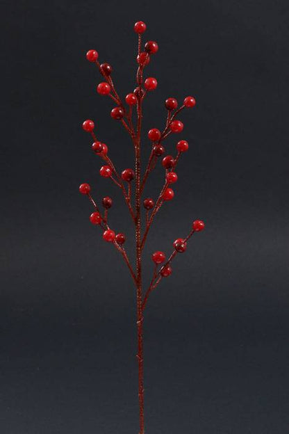 18" Waterproof Berry Spray Red Pkg/6