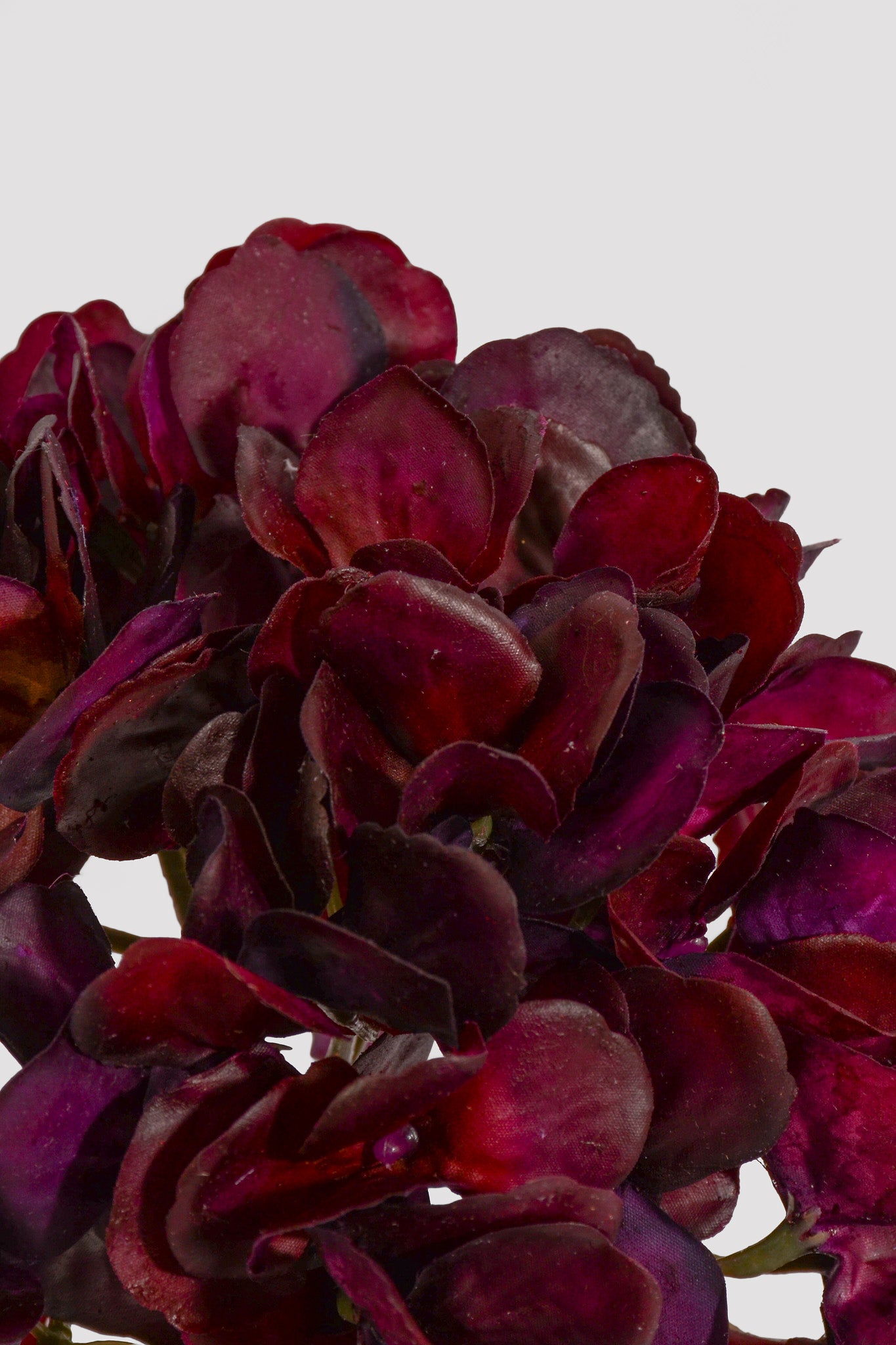 18.5" Real Touch Hydrangea Spray Purple