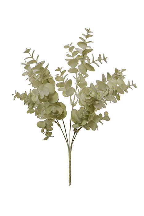 14" Eucalyptus Bush Sage Green