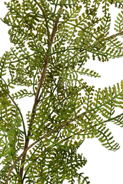 31" Leather Leaf Spray Green