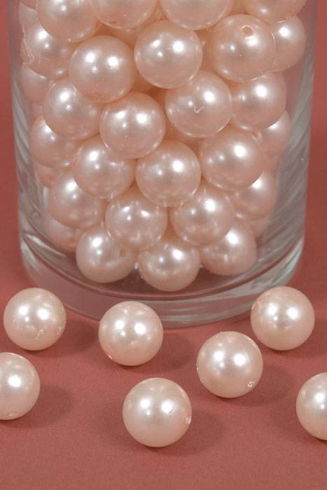 18mm Abs Pearl Beads Champagne Pkg(500g)