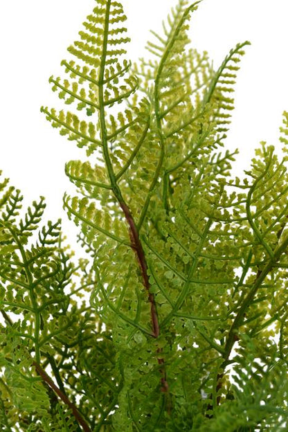 17&quot; Leather Leaf Bush Green