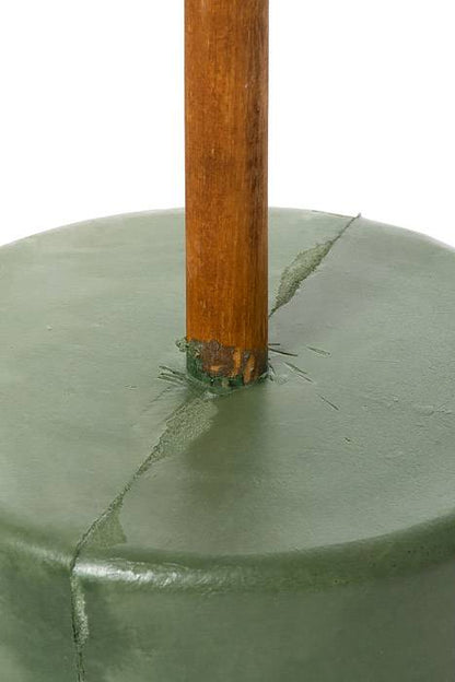 50" Tall Topiary W/12" Ball Green