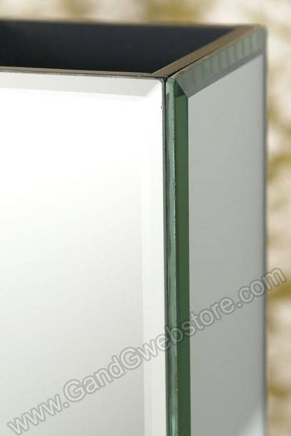 4" X 4" X 10" Mirror Container Box