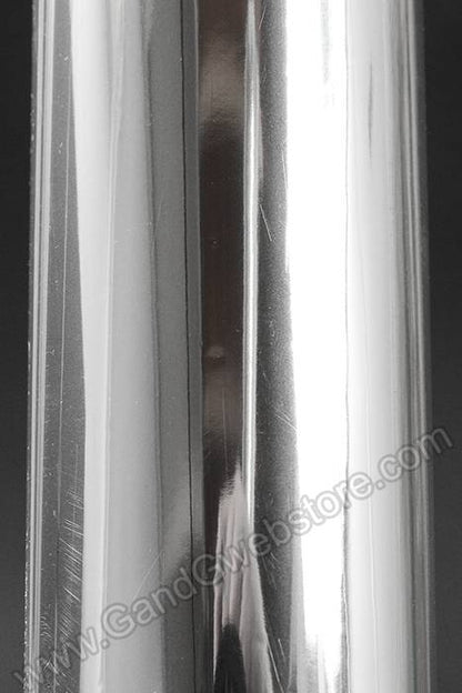 30" X 50ft Metalized Krystalphane Roll Silver/silver