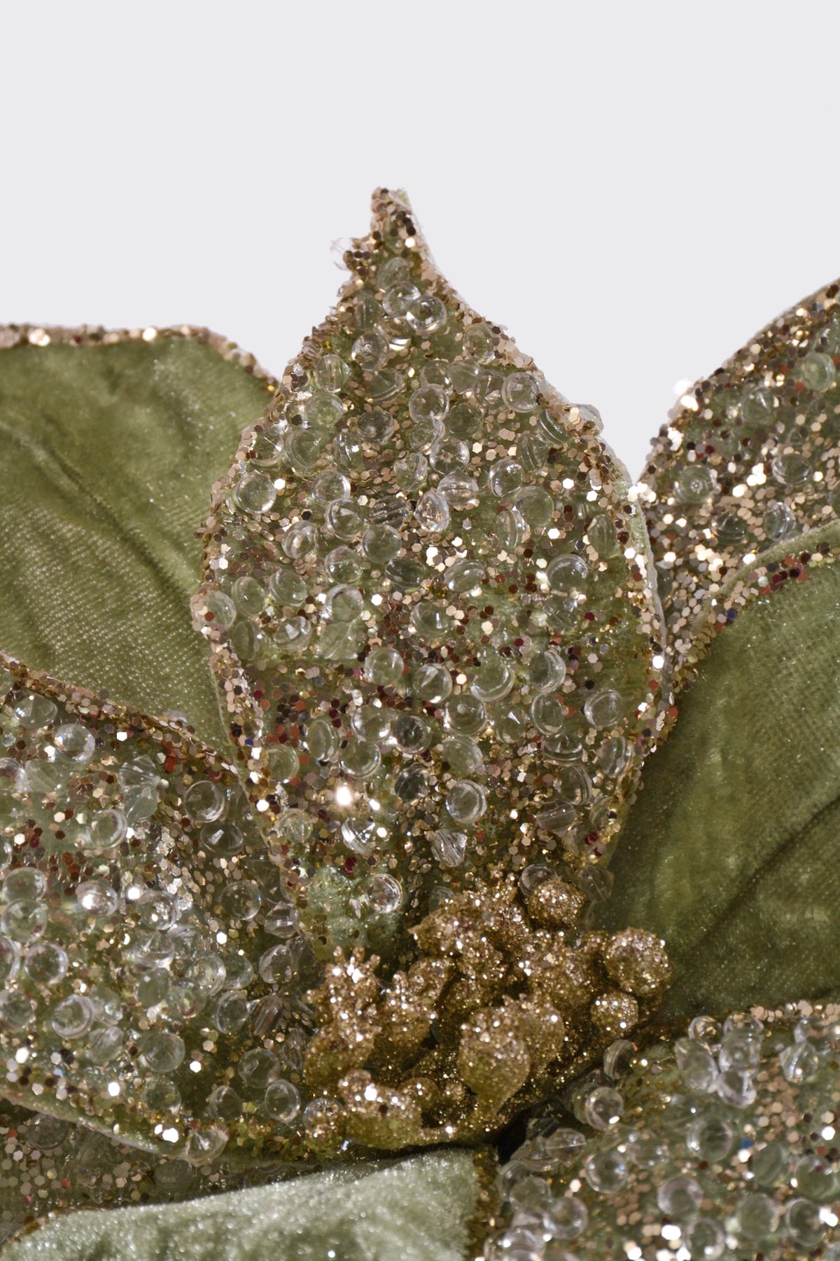23" Poinsettia Stem Sage