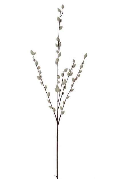 30.5" Pussy Willow Spray Grey