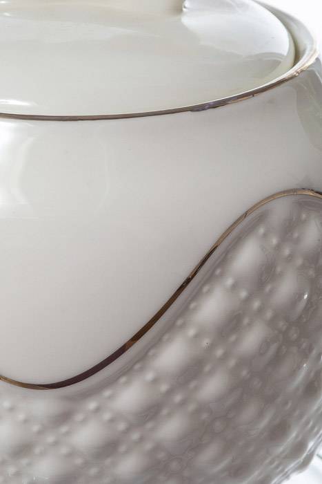 4.75" Ceramic Teapot White