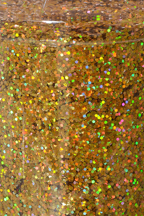 16 Oz X .035" Lazer Glitter Antique Gold