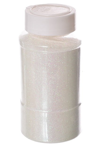 16 Oz X .010" Crystalina Glitter White/Iridescent