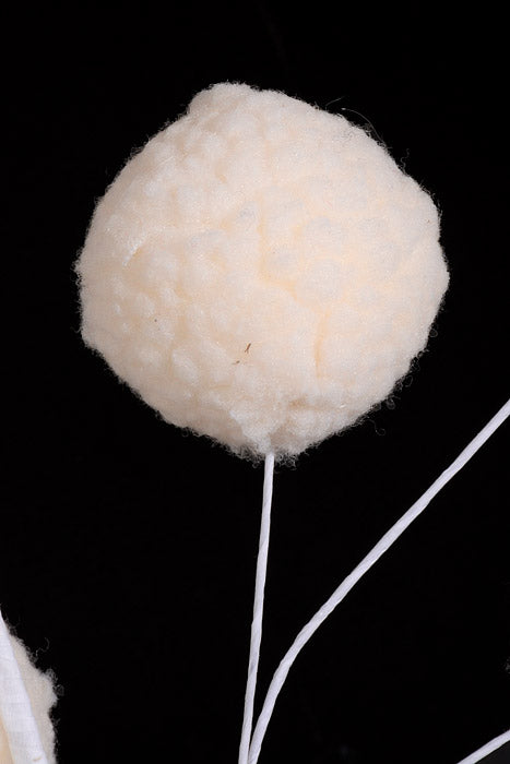 30" Snowball Spray White