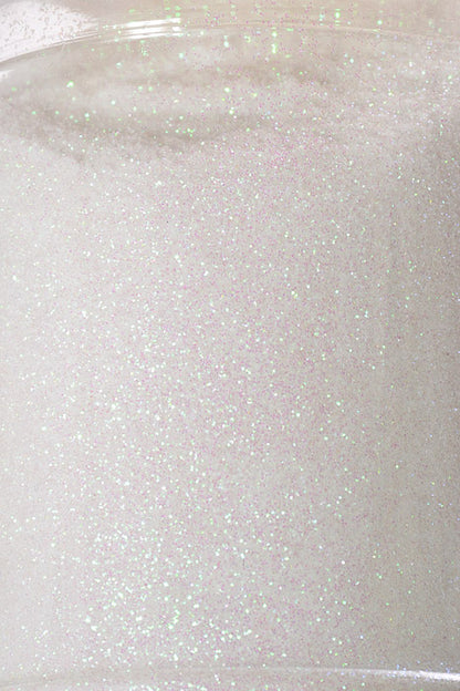 16 Oz X .010" Crystalina Glitter White/Iridescent