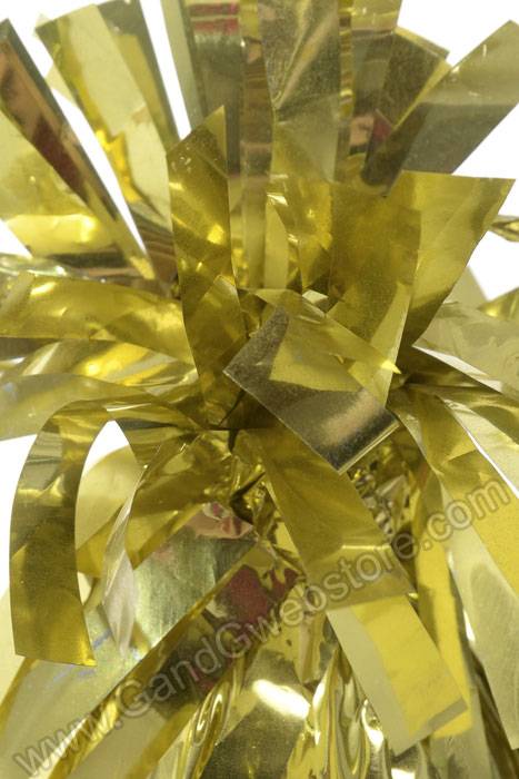 4&quot; X 2.5&quot; Metallic Balloon Weight Gold Pkg/12