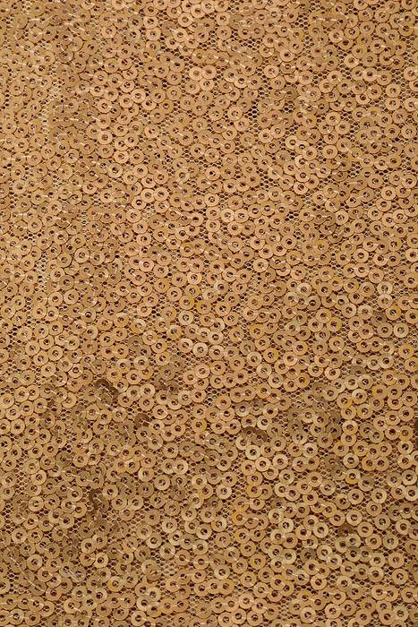 60&quot; X 5yds Sequin Netting Gold