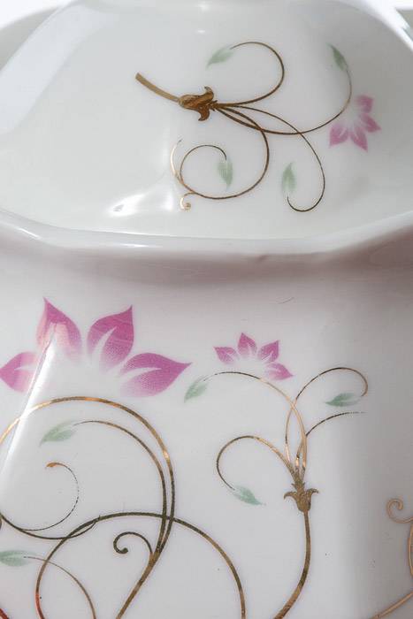 6" Ceramic Teapot White