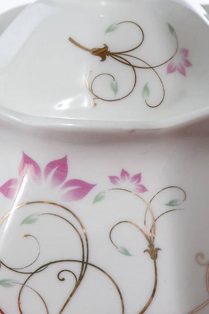 6" Ceramic Teapot White