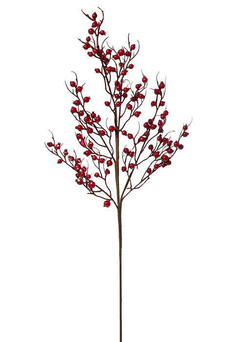39&quot;  Rosehip Berry Spray Red
