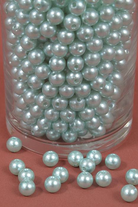 12mm Abs Pearl Beads Aqua Pkg(500g)