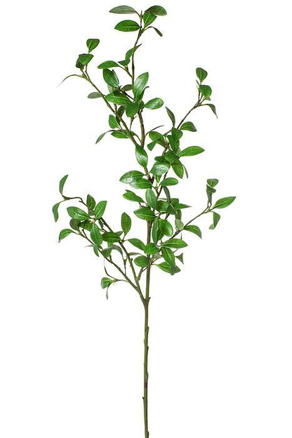 42" Rose Myrtle Leaf Spray Green