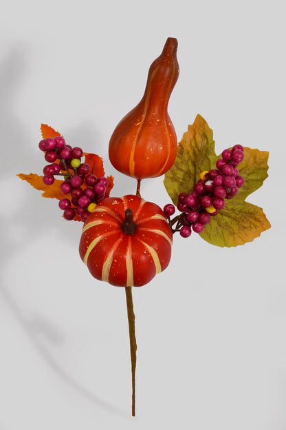 12" Waterproof Pumpkin/Berry Harvest Pick Harvest Mix