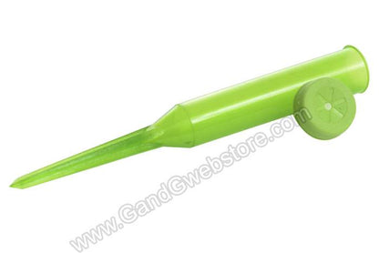 5" Plastic Water Tube (Green) Pkg/1000