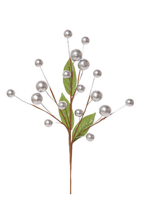 11" Berry Pick Silver Pkg/6